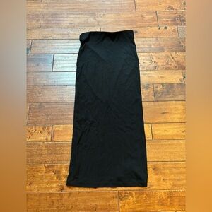 Stillwater black ribbed pencil skirt! Sz M